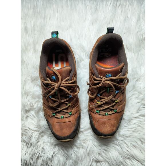 Merrell Moab 2 Earth Day J50497 Mountain Hiking Footwear Brown Leather US 11 W - Picture 2 of 9